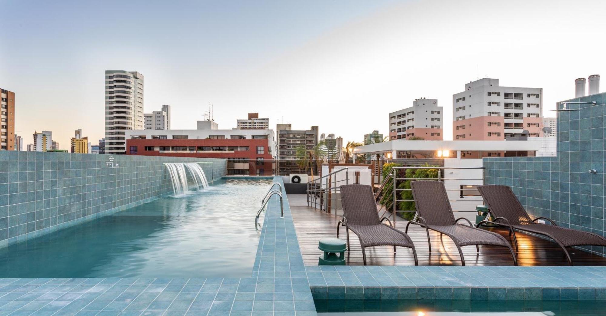 João Pessoa Cobertura Com Jacuzzi E Deslumbrante Vista Mar 아파트 외부 사진